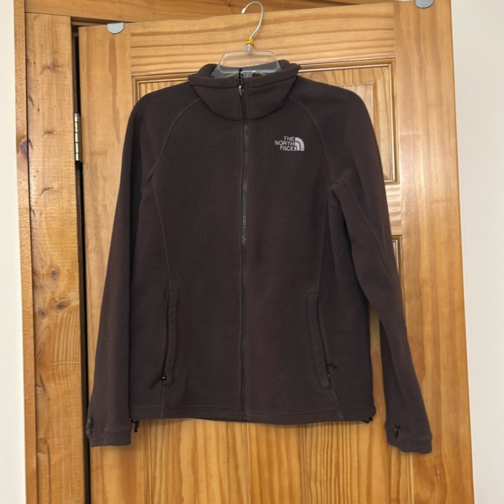 Brown North Face jacket size medium